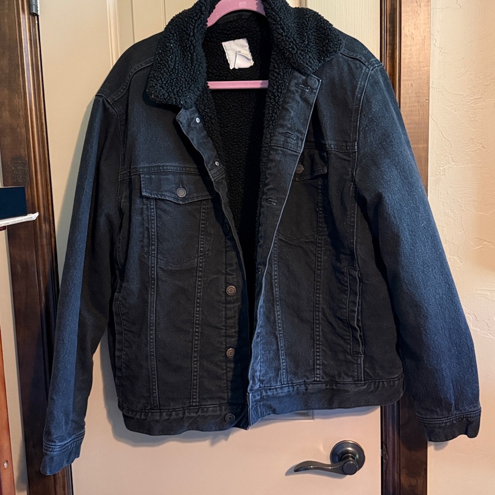 H&M Black Jean Jacket